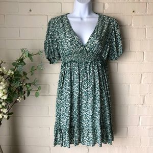 Maternity ditsy floral dress